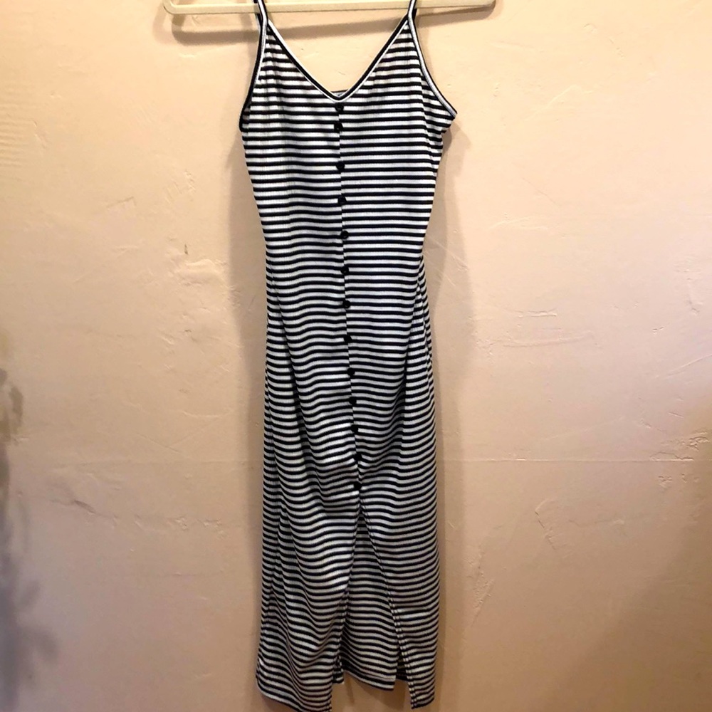 Long Striped Dress